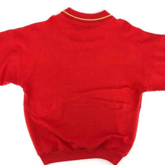 Nautical collared sweatshirt Tia Designs 90s 1990s vintage - Picture 4 of 4